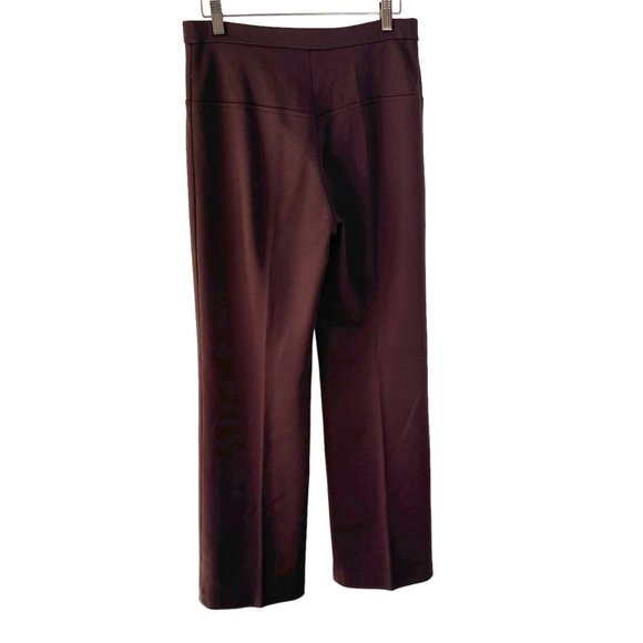 Vintage 70s Dark Brown High Rise Wide Leg Medium Tall - Picture 3 of 9